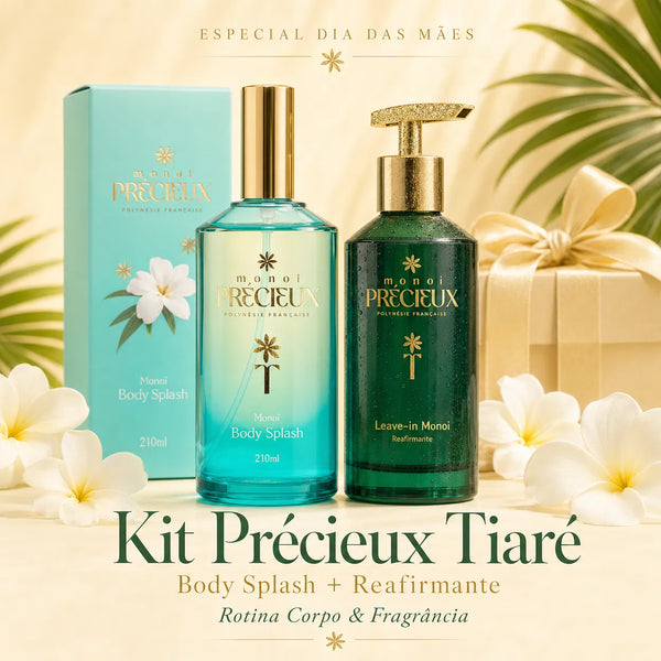 Kit Précieux Tiaré 200ml + Reafirmante 200ml (Rotina Corpo & Fragrância)